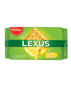 Munchy's Lexus Lemon Cream Sandwich 10's - Carton