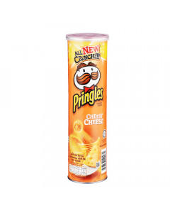 Pringles Potato Crisps Cheesy Cheese - Carton