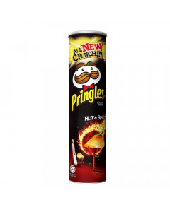Pringles Potato Crisps Hot & Spicy - Carton