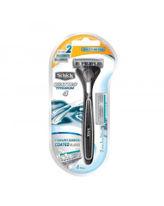Schick Quattro Titanium 4 Razor Kit - Case