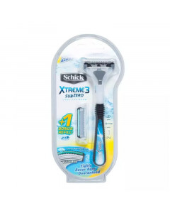 Schick Xtreme 3 Subzero Razor Kit - Case