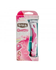 Schick Quattro Trimstyle Razor For Women 1s - Case
