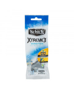 Schick Xtreme 3 Sensitive Disposable Razor 1s - Case