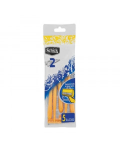 Schick 2 Disposable Razor 5s - Case