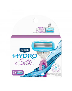 Schick Hydro Slik Razor Blade Refill 4s - Case