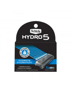 Schick Hydro 5 Sense Hydrate Razor Blade Refill 4s - Case