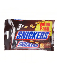 Snickers Chocolate Bar 3s - Carton