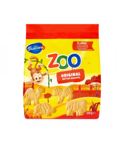Bahlsen Leibniz Zoo Original Butter Biscuits - Carton