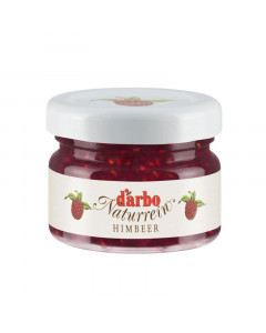 Darbo Mini Jar 28 g Raspberry Fruit Spread - Case