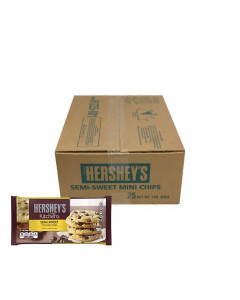 Hershey's SemiSweet Chips 25Lb Food Service Pack - Carton