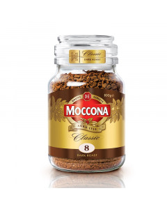 Moccona Classic Dark Roast Freeze Dried 8 Instant Coffee - Carton