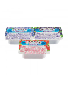 Smucker's Sugar Free Assorted Portion Jam - Carton