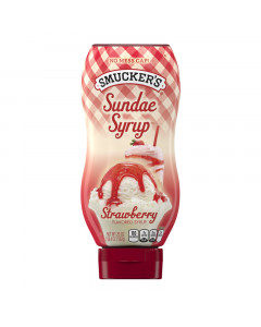 Smucker's Sundae Syrup Strawberry - Carton