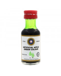 Star Brand Apple Green Artificial Food Coloring - Carton