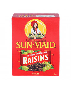 Sunmaid Natural California Raisins Box - Carton