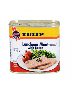 Tulip Pork Luncheon Meat with Bacon - Carton