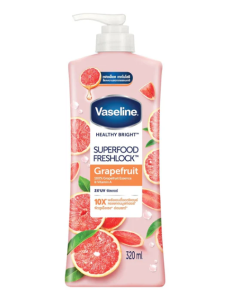 Vaseline Lotion Superfood Grapefruit - Carton
