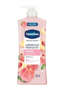 Vaseline Lotion Superfood Peach - Carton