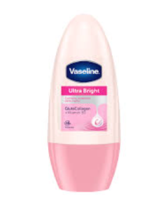 Vaseline Roll On (Glass) Ultra Bright (W) - Carton