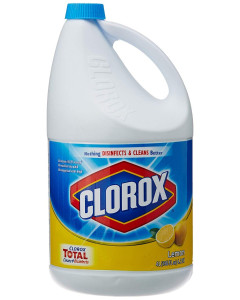 CLOROX LIQUID BLEACH LEMON 4L (6x4L) - Carton
