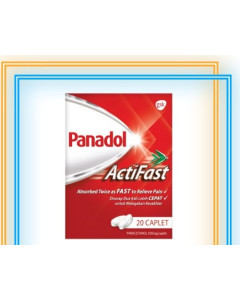 PANADOL ACTIFAST 500MG (12x20's) - Carton