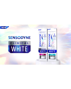 SENSODYNE TOOTHPASTE CLINICAL WHITE ENAMEL STRENGTHENING (12x100G) - Carton