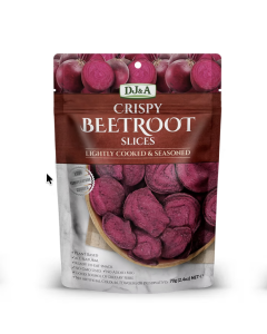 DJ&A Crispy Beetroot Slices - Carton