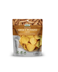 DJ&A Yellow Sweet Potato Crisps - Carton