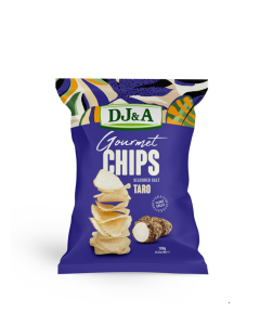 DJ&A Gourmet Chips Taro - Carton