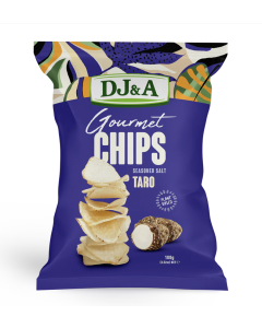DJ&A Gourmet Chips Taro - Carton