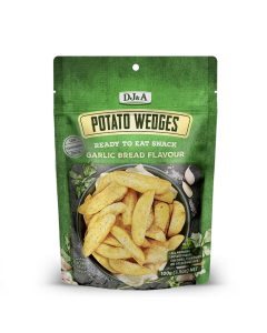 DJ&A Potato Wedges Garlic Bread Flavour - Carton