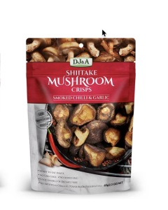 DJ&A Crispy Shiitake Mushroom Smoked Chilli & Garlic - Carton