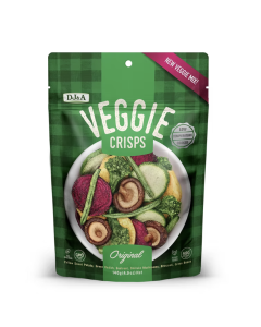 DJ&A Veggie Crisps Original - Carton