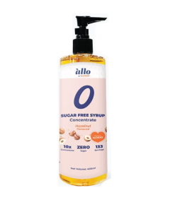 ALLO SUGAR-FREE 5 X CONCENTRATE SYRUP HAZELNUT - Carton