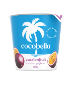 Cocobella Coconut Yoghurt Passionfruit - Carton