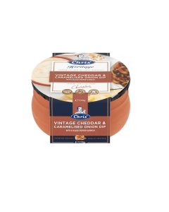 CHRIS HERITAGE CHEDDAR & CARAMALISED ONION - Carton