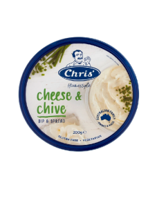 CHRIS HOMESTYLE CHEESE AND CHIVE - Carton