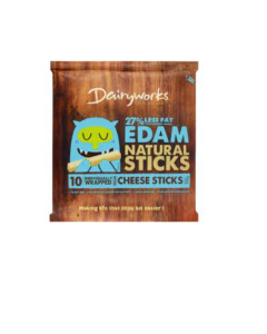 DAIRY/W EDAM CHEESE STICKS - Carton