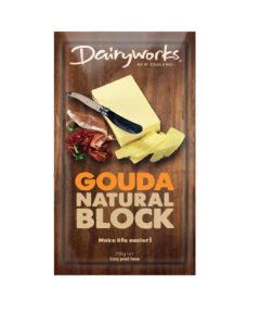 DAIRY/W GOUDA NAT. BLOCK - Carton
