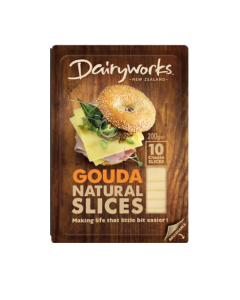 DAIRY/W GOUDA NAT. SLICE - Carton