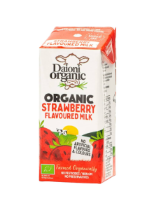 DAIONI Organic Strawberry Milk - Carton