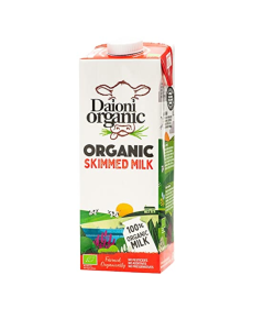 DAIONI Organic Skimmed Milk - Carton