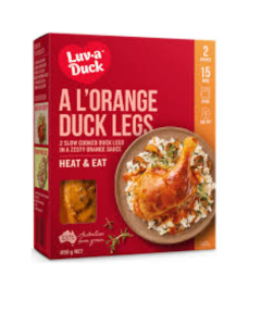 LUV-A-DUCK A LO'RANGE DUCK LEGS - Carton