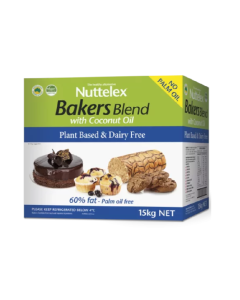 NUT BAKERS BLEND WITH COCONUT OIL (PALM OIL FREE) 60% FAT - Carton