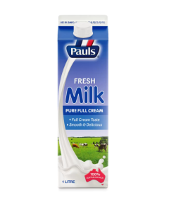 PAULS ESL FRESH FULL MILK - Carton