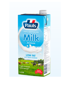 PAULS ESL LOW FAT MILK - Carton
