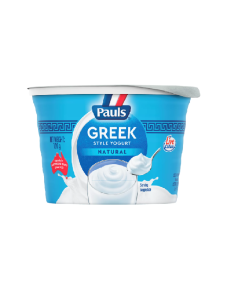 PAULS GREEK NATURAL YOGURT - Carton