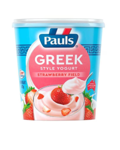 PAULS GREEK STYLE YOGHURT STRAWBERRY FIELD - Carton