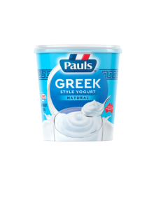 PAULS GREEK STYLE NATURAL YOGURT - Carton
