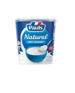 PAULS NATURAL SET YOGHURT - Carton
